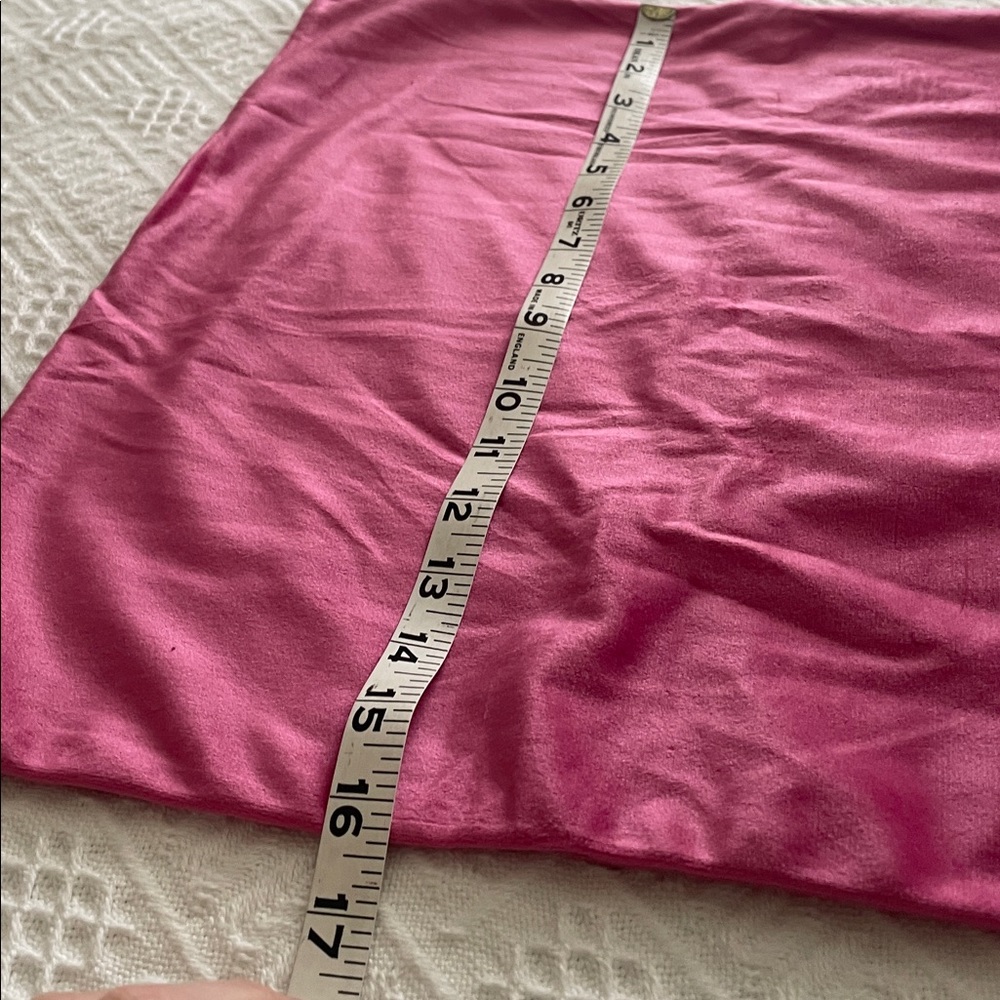 🌹FREE w/purchase NEW pink velvet Magenta Satin sheen soft pillowcase - Picture 6 of 17
